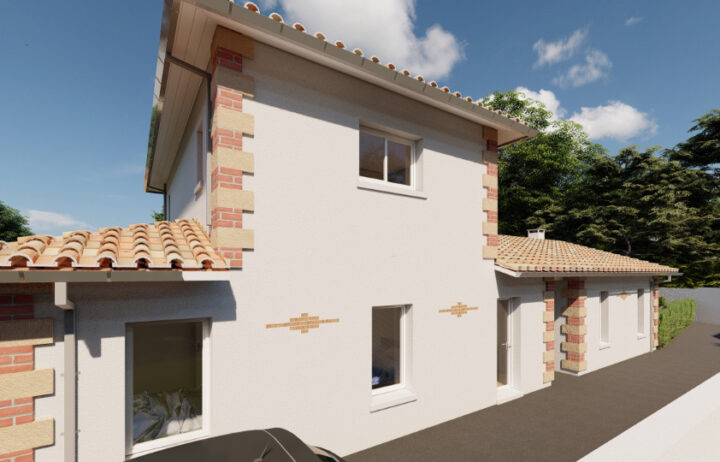 votre maison de 160m2 sur un terrain de 1000m2 sur la commune de Le Verdon-sur-Mer au prix de 520000€ avec Alpha Constructions